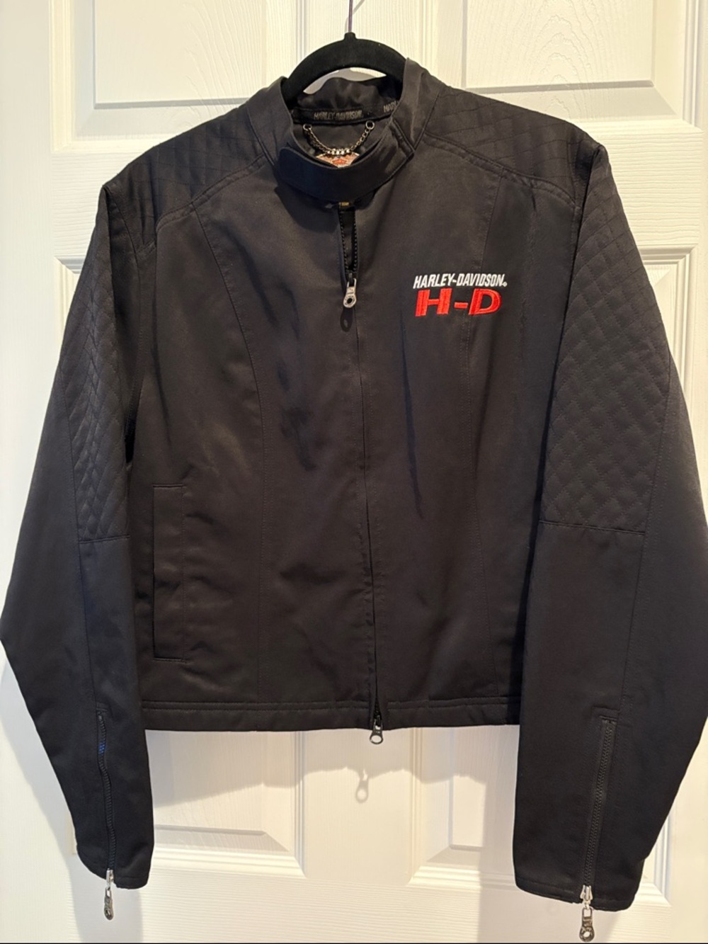 NWOT Harley-Davidson Women’s Large Black Jacket
